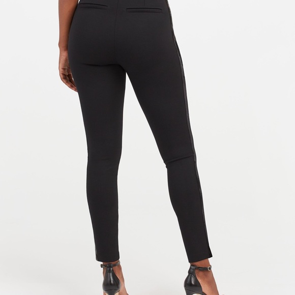 The Perfect Black Pant, Ankle Sequin Tuxedo Skinny - Picture 4 of 7